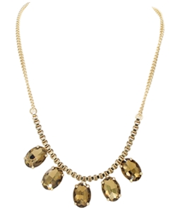 Banana Republic Womens Big Rhinestones Necklace Chain