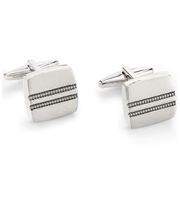 Kenneth Cole Mens Tailored Square Shape Cufflinks