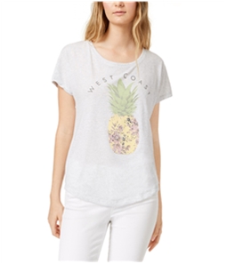 True Vintage Womens Pineapple West Coast Graphic T-Shirt