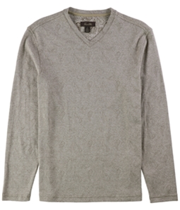 Tasso Elba Mens Jacquard Basic T-Shirt