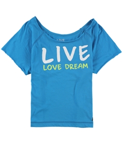 Aeropostale Womens Live Love Dream Pajama Sleep T-shirt