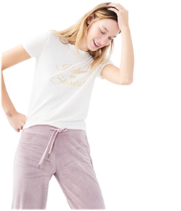 Aeropostale Womens Stardust Pajama Sleep T-shirt