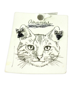 Aeropostale Womens Tiny Shapes Stud Earrings