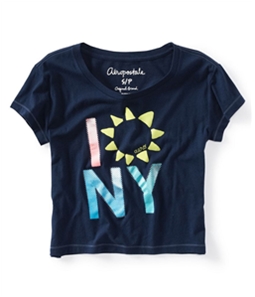 Aeropostale Womens Sunflower Graphic T-Shirt