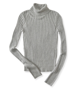 Aeropostale Womens Ribbed Turtleneck Knit Sweater