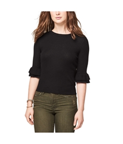 Aeropostale Womens Bell Sleeve Pullover Sweater