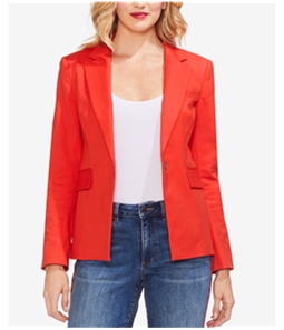 Vince Camuto Womens Lace-Up One Button Blazer Jacket