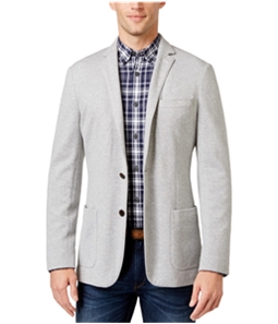 Michael Kors Mens Textured Two Button Blazer Jacket