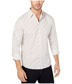 Michael Kors Mens Micro Square Button Up Shirt