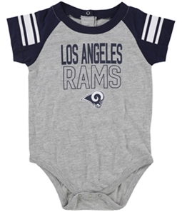 NFL Team Apparel Boys LA Rams Bodysuit Jumpsuit Pajama