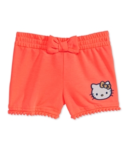 evy of California Girls Hello Kitty Pom-Pom Casual Walking Shorts
