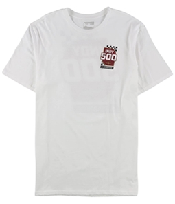 INDY 500 Mens White Event Graphic T-Shirt