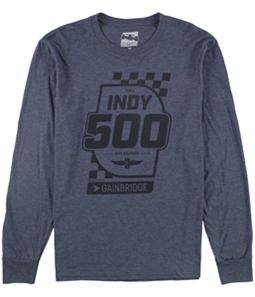 INDY 500 Mens Heathered Logo Graphic T-Shirt