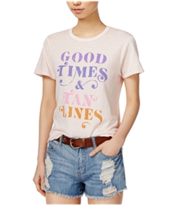 Junk Food Womens Distressed Graphic T-Shirt