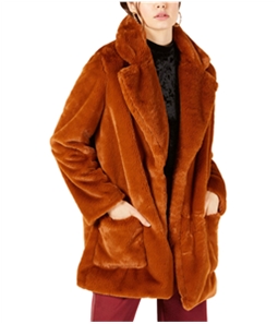 Sage The Label Womens Faux Fur Coat