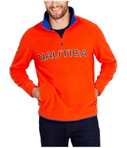 Nautica Mens Logo Half Zip Sweatshirt