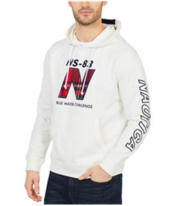Nautica Mens Classic Fit Logo Hoodie Sweatshirt