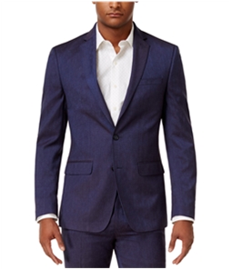 Hugo Boss "Johnstons2/Lenon" Men's 100% Wool Blue Two Button Suit 