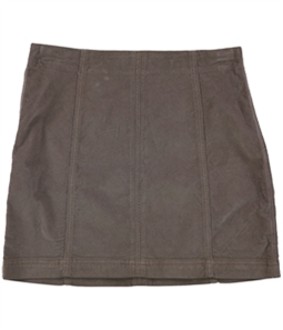 Free People Womens Corduroy Mini Skirt