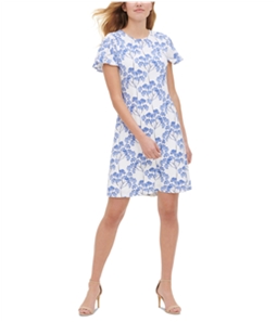Tommy Hilfiger Womens Nantucket Blossom A-line Dress