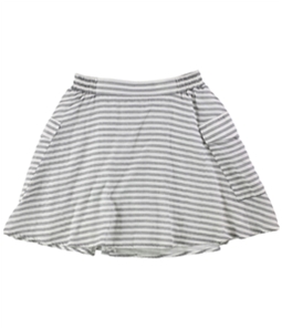 BCBG Womens Striped A-line Flared Skirt