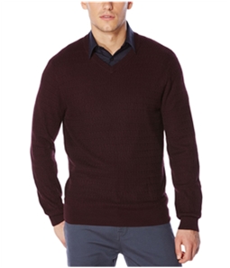 Perry Ellis Mens Loop-Pattern Pullover Sweater