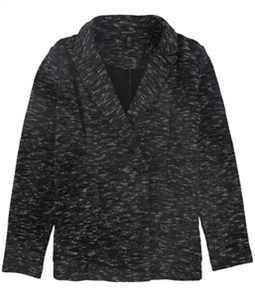 Eileen Fisher Womens Textured One Button Blazer Jacket