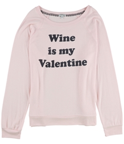 P.J. Salvage Womens Wine Is My Valentine Pajama Sleep T-shirt