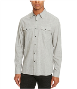 Kenneth Cole Mens Textured Nep Button Up Shirt