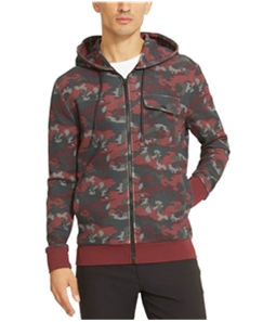 Kenneth Cole Mens Pocket Hoodie Sweatshirt