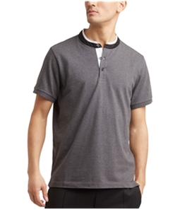 Kenneth Cole Mens Knit Henley Shirt