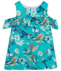 Rare Editions Girls Floral A-line Dress