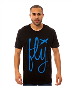 Fly Society Mens The Airplane Fly Graphic T-Shirt