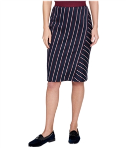 Tommy Hilfiger Womens Striped A-line Skirt