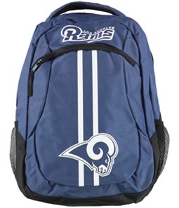 Forever Collectibles Mens Rams Action Stripe Standard Backpack
