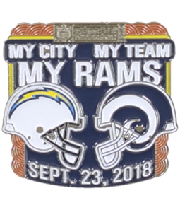 WinCraft Unisex My Team My Rams Pin Brooche