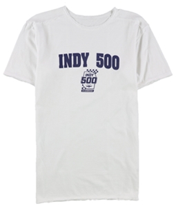 INDY 500 Mens Distressed Graphic T-Shirt