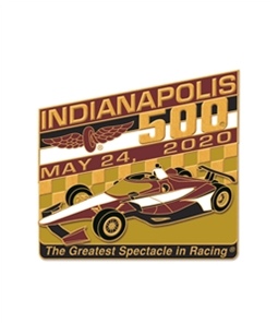 Indy 500 Unisex May 24, 2020 Pins Brooch Souvenir