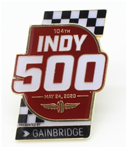 Indy 500 Unisex Flag Pins Brooch Souvenir