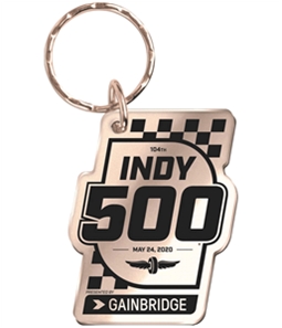 Indy 500 Unisex 2020 Event Key Chain Souvenir