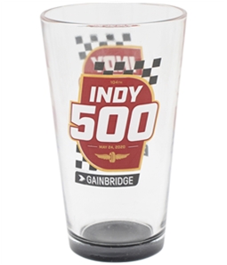 Indy 500 Unisex 20 Elite Pint Glass Souvenir