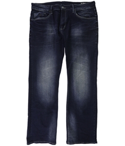 Buffalo David Bitton Mens Distressed Straight Leg Stretch Jeans
