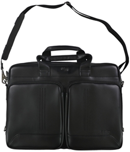 Solo New York Mens Faux Leather Briefcase