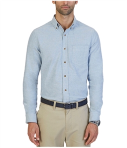 Nautica Mens Anson Textured Button Up Shirt