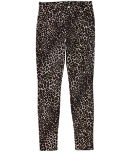 GUESS Womens Leopard Skinny Fit Jeans