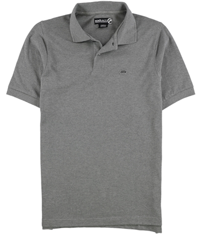 Ecko Unltd. Mens Wall Burner Rhino Patch Rugby Polo Shirt