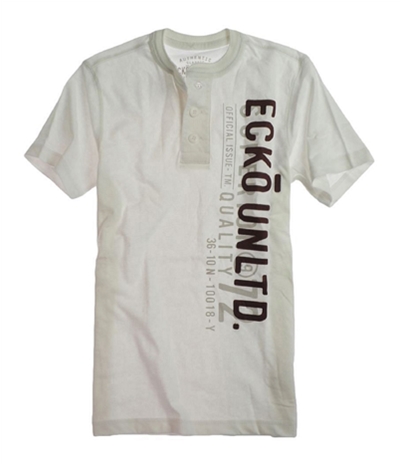 Ecko Unltd. Mens Ss Vertical Henley Shirt