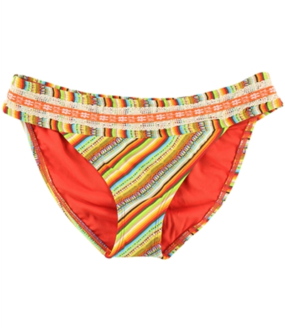 Lucky Brand Womens Striped Bikini Swim Bottom