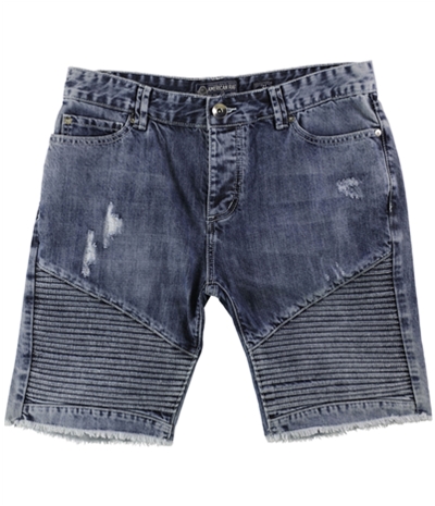 American Rag Mens Destroyed Casual Denim Shorts