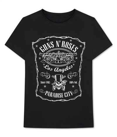 Bravado Mens Paradise City Graphic T-Shirt